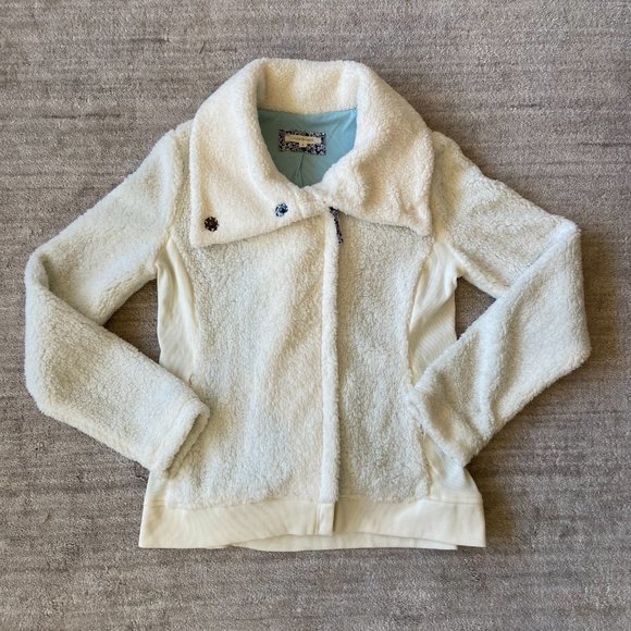 Anthropologie Pure + Good Snowfall Sherpa Jacket - Picture 3 of 13
